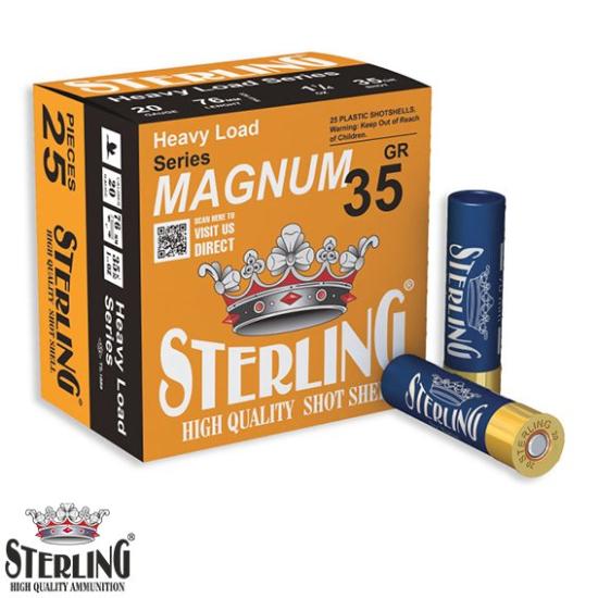 STERLING 20 Cal. Magnum 35 G. No: 1 Av Fişeği