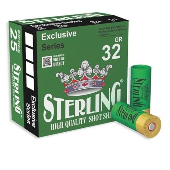 STERLING 12 Cal. 32 G. No: 01 Bior Tapa Av Fişeği