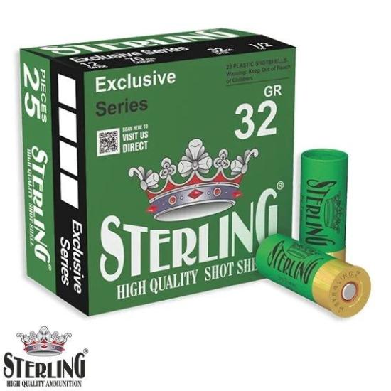 STERLING 12 Cal. 32 G. No: 04 Bior Tapa Av Fişeği