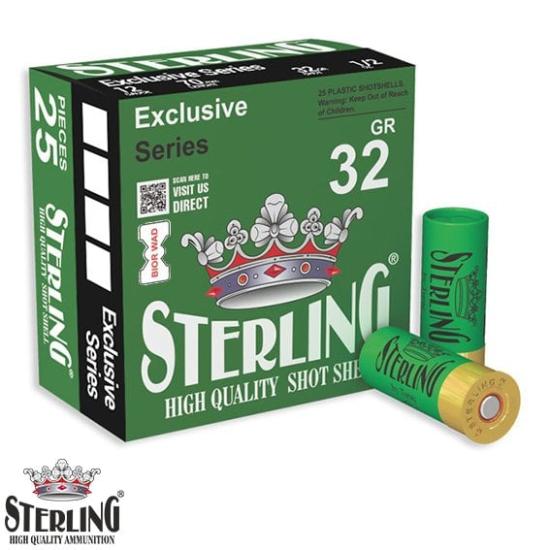 STERLING 12 Cal. 32 G. No: 6 Bior Tapa Av Fişeği