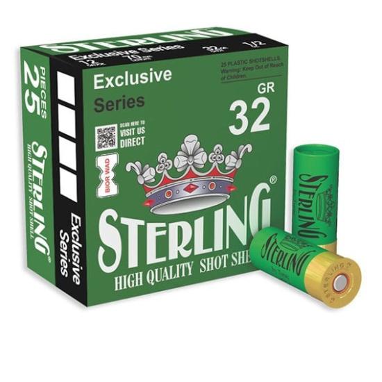 STERLING 12 Cal. 32 G. No: 6 Bior Tapa Av Fişeği