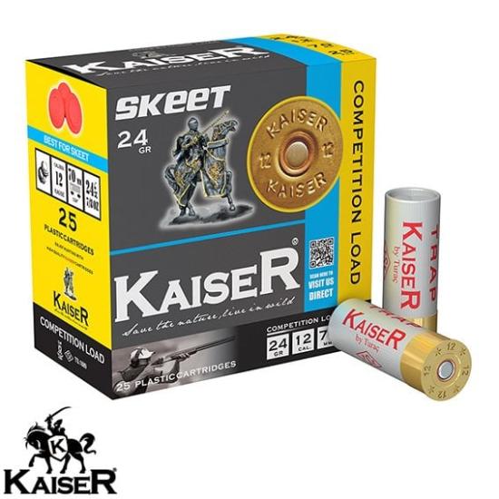 KAISER 12 Cal. Skeet 24 G. No: 9,5 Atış Fişeği