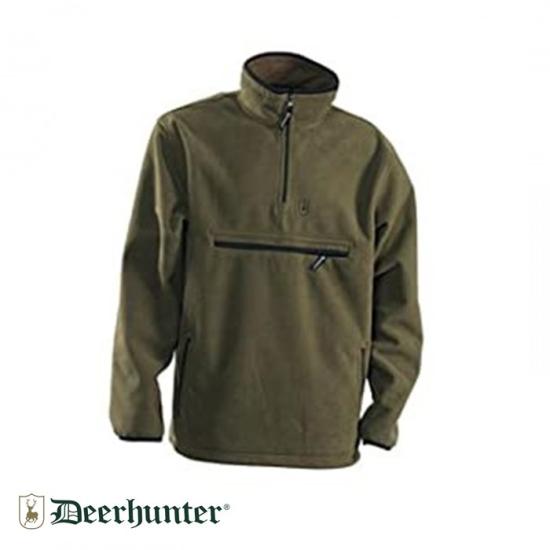 S.K.DEERHUNTER Bonded Anorak Polar Sweatshirt Yeşil XL