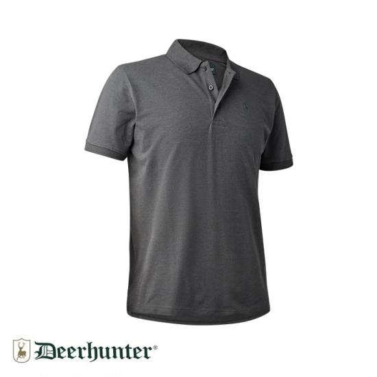 DEERHUNTER Harris Polo Yaka Gri Tişört 2XL