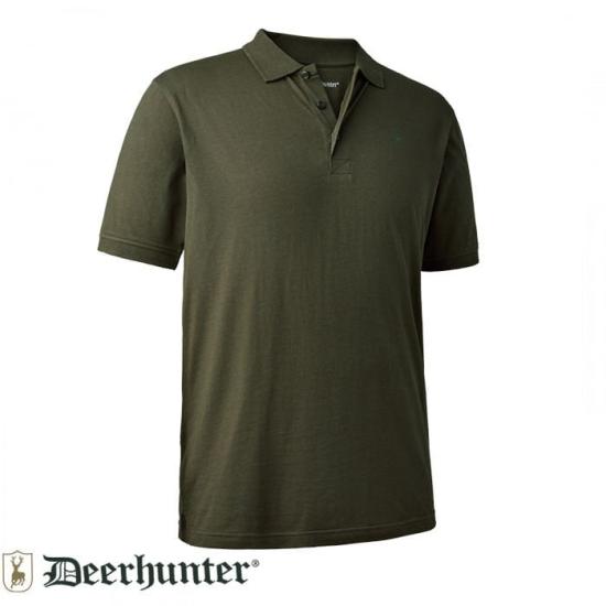 T. DEERHUNTER Christian Polo Yeşil Tişört 2XL