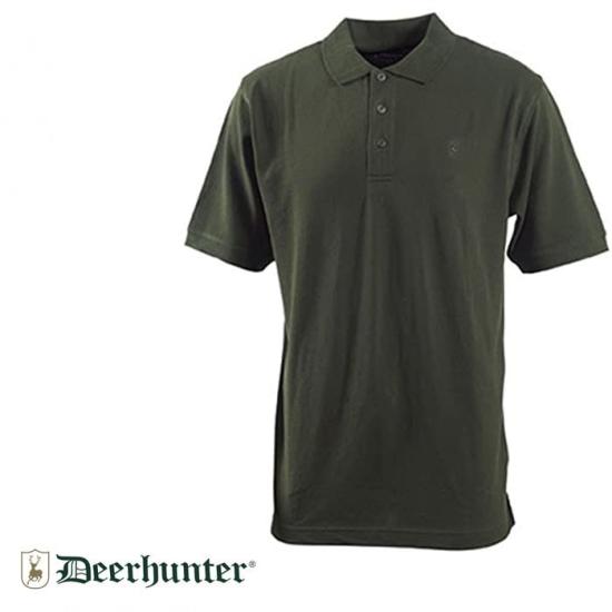 T. DEERHUNTER Berkeley 331 Polo Yaka Yeşil Tişört 2XL