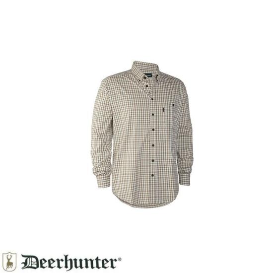 DEERHUNTER Yeşil Kareli Gömlek  43/44