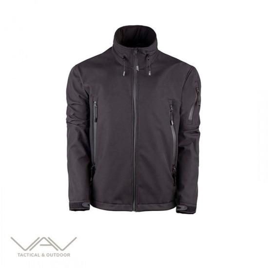 VAV Shell HT-04 Softshell Mont Siyah - XS