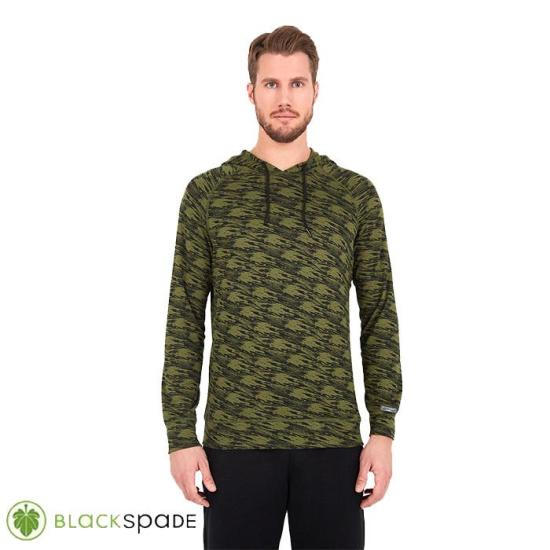 BLACKSPADE Termal Sweatshirt  2. Seviye Yeşil