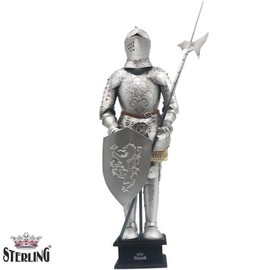 S. STERLING Iron Knight Dekoratif Süs