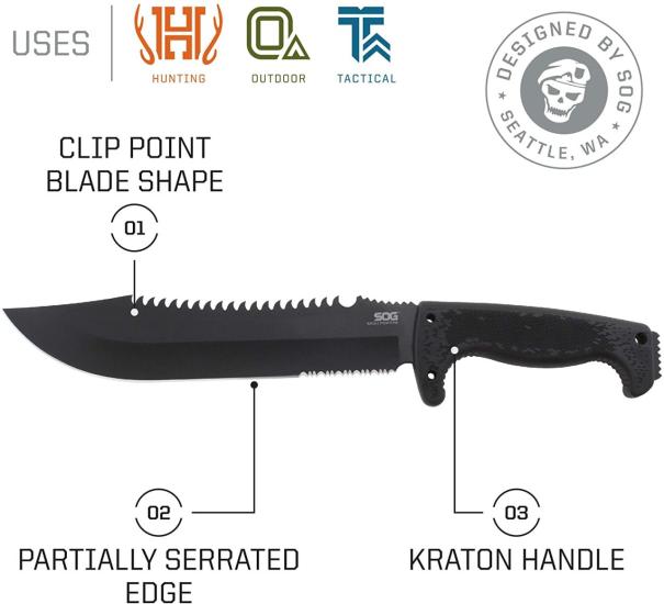 SOG F03T-N Fusion Jungle Primitive Pala