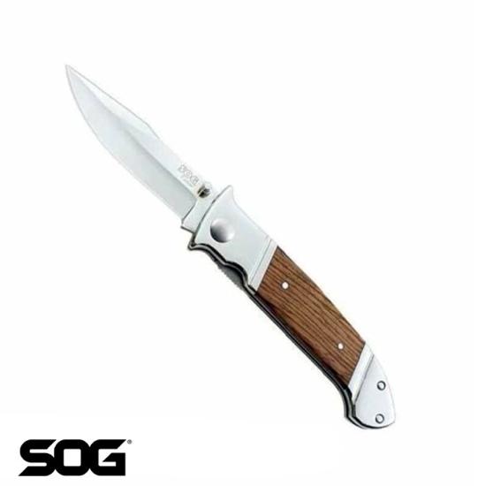 SOG FF-30 Fielder Ahşap Saplı Çakı