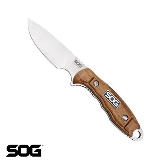 S. SOG HT012L-CP HuntsPoint Skinning Ahşap Sap Bıçak