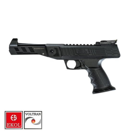 EKOL FOWLER Kırmalı Havalı Tabanca Siyah 4.5 mm