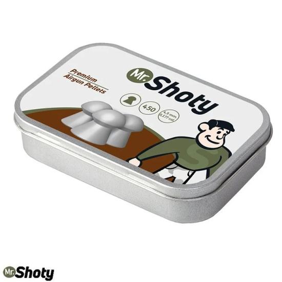 MR. SHOTY Premium Dome 4,5 mm Havalı  Saçma *450