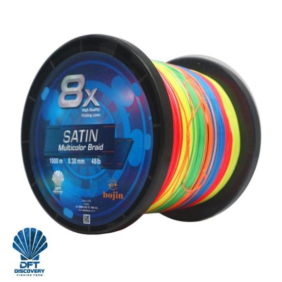 DFT Bojin 8X Satin M.Color İp Misina  0.30mm 1000m