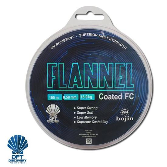 DFT Bojin Flannel Fluorocarbon 100 m 0.50 mm Misina