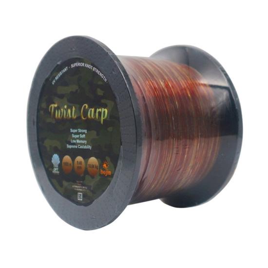 DFT Bojin TwistCarp Kahve-Yşil 1000m 0.40mm Misina