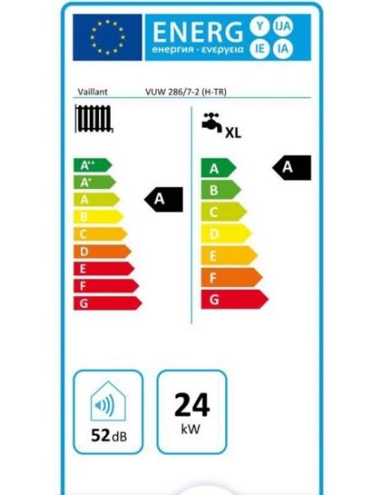 VAİLLANT, ECOTEC, PURE VUW 286/7-2 TAM YOĞUŞMALI, KOMBİ, (20.000 KCAL/H) 24 KW