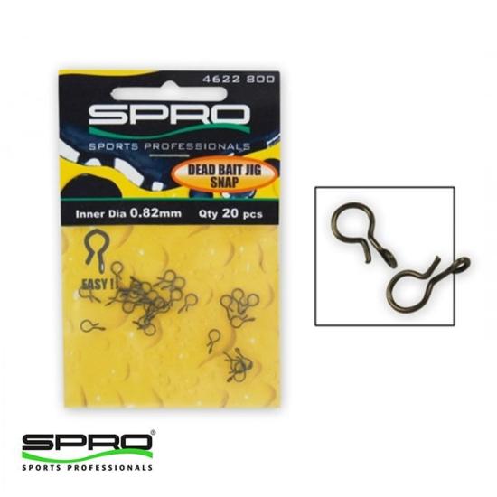 T.D. SPRO Deadbait Jig Snap Yem Tutucu Klips 20x10