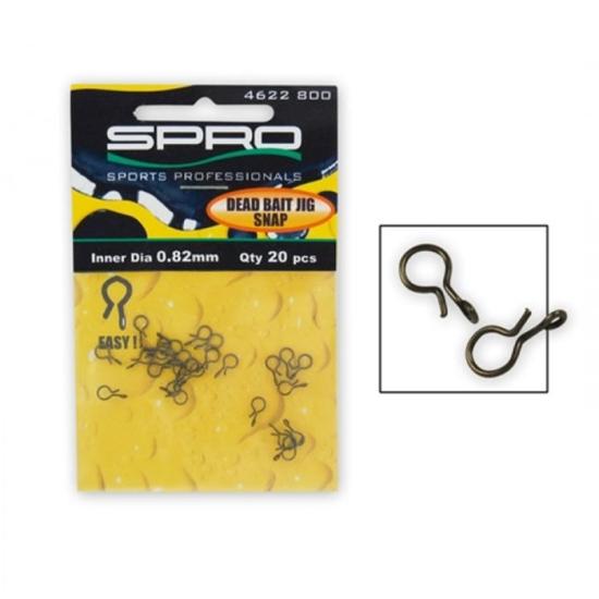 T.D. SPRO Deadbait Jig Snap Yem Tutucu Klips 20x10