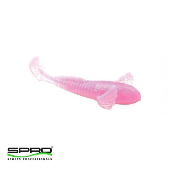 T.D. SPRO Shy Goby 10Cm Pink Noise Silikon Yem 1/3