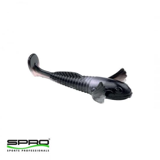 T.D. SPRO Shy Goby 10Cm Black White Silikon Yem 1/3