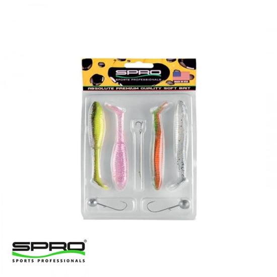 SPRO Ready 4 Fish Silikon Yem & Jig Head Seti B11