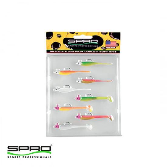 SPRO Ready 4 Fish Sil. Yem & Jig Head Seti H5 1/8