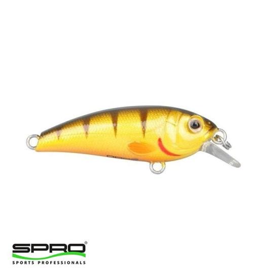 D. SPRO Chibi Shad 40 SL Yellow Perch Maket Yem