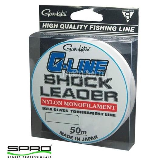 T.GAMA GLINE SHOCK LEADER 0.37MM 50M