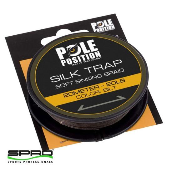 SPRO Polep Silk Trap Sinking Braid 20LB SILT 20M