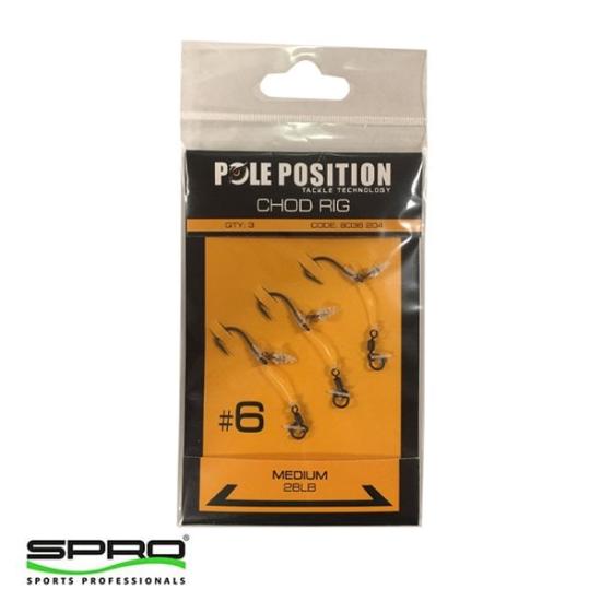 T.D. SPRO Pole Position Chod Rigs Hazır Beden No:6