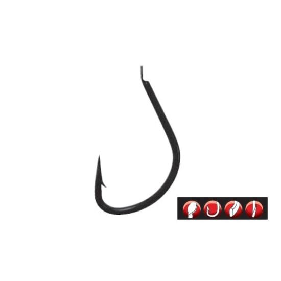 T.GAMAKATSU Hook LS-3510F (Siyah) NO:4