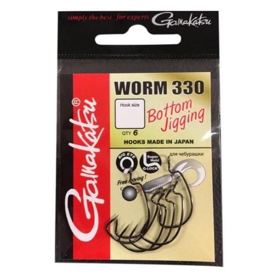 GAMAKATSU Worm 330 Bottom Jigging #1Olta İğnesi