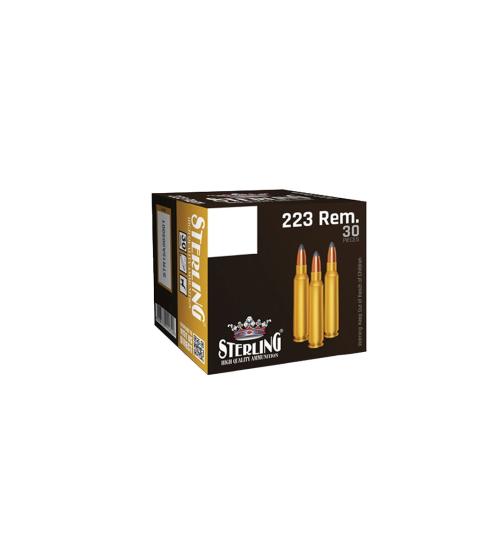 STERLING, 5.56×45, mm .223 Rem, Tüfek Fişeği, Prizma Savunma, Av Bayii,