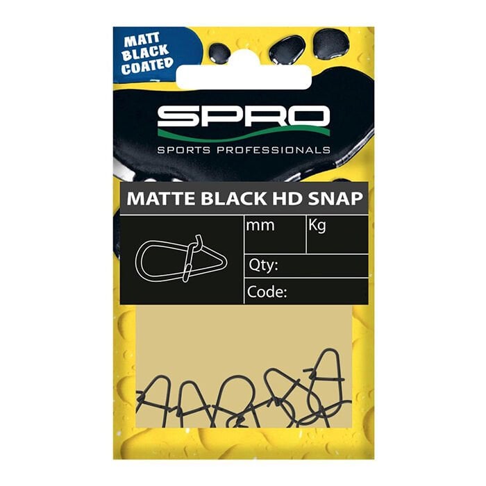 SPRO%20Matte%20Black%20HD%20#3.5mm%20Fırdöndü