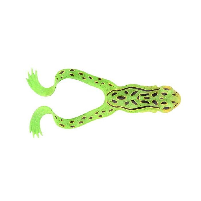 SPRO%20Iris%20The%20Frog%2010Cm%20Silikon%20Yem%20UV%20Fluo%20Green