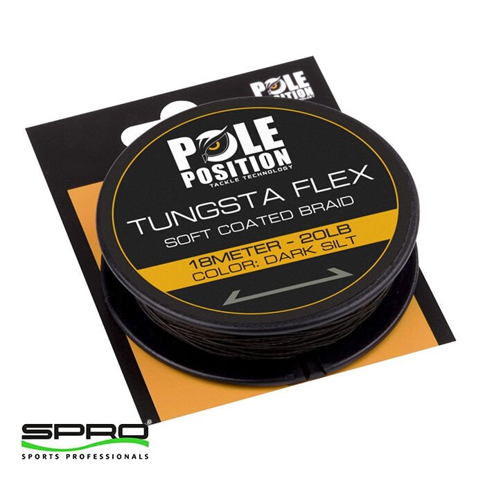 SPRO%20Tungstaflex%20Dark%20Silt%2020LB%2018M