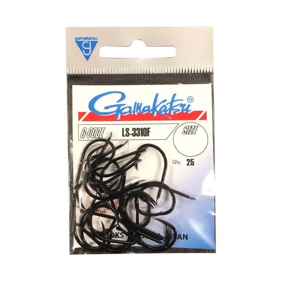 T.GAMAKATSU%20LS-3310F%20No:1/0%20Siyah%20Olta%20İğnesi%201/25